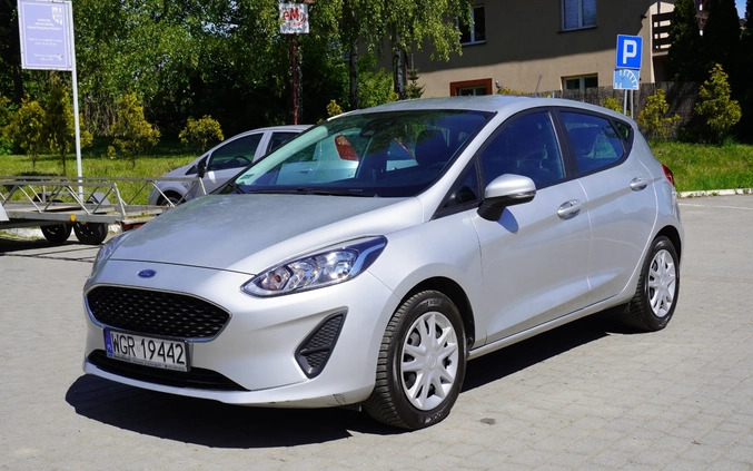 Ford Fiesta cena 38500 przebieg: 102000, rok produkcji 2019 z Katowice małe 301